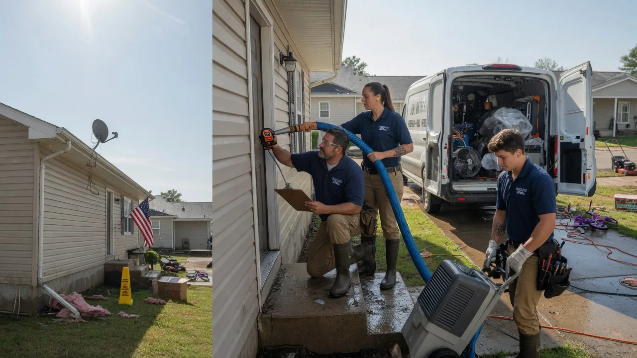 Ceiling Water Damage Restoration in Ponca, AR near me